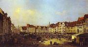 Bernardo Bellotto The Old Market Square in Dresden 4 USA oil painting reproduction